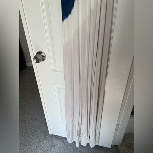 Blue And White Maxi Dress - Picture 7 of 8